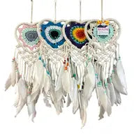 Macrame Heart Dreamcatcher - 50072