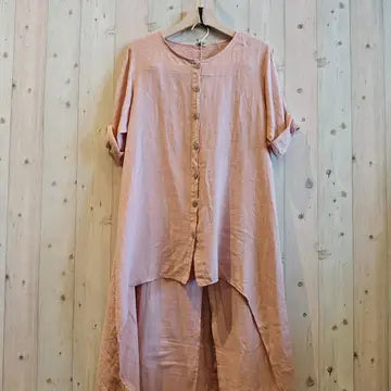 Pink Linen Set - 50089