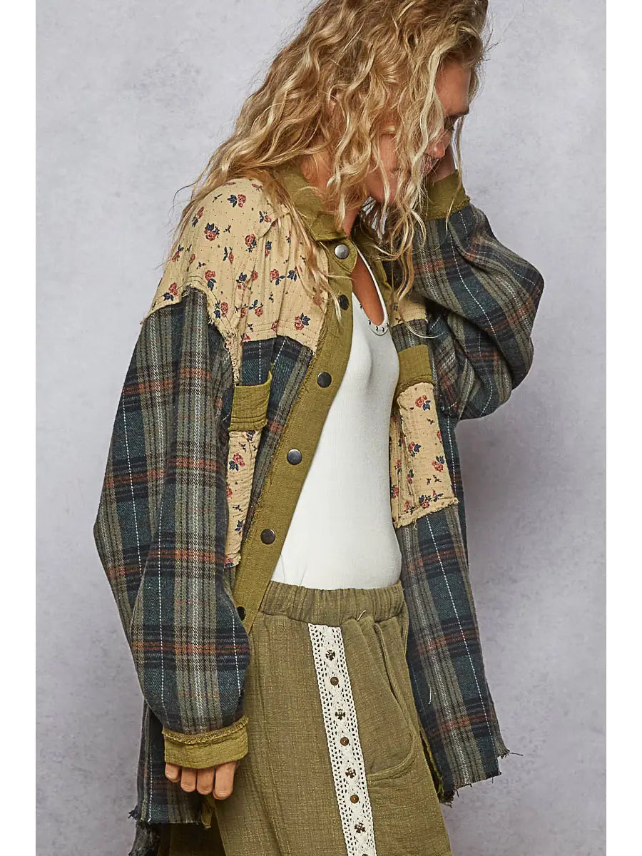 Vintage Oversized Button up - 60003