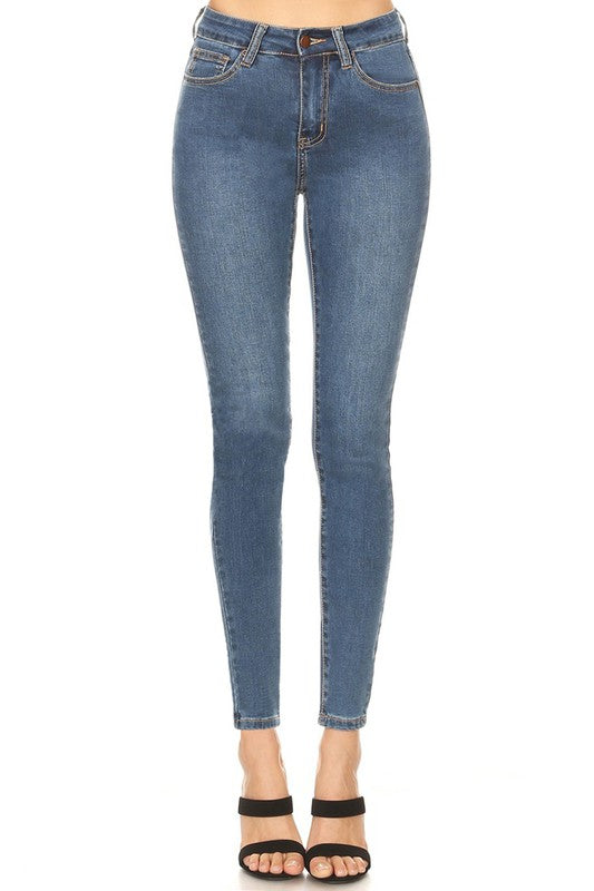 Mid Rise Skinny Jeans