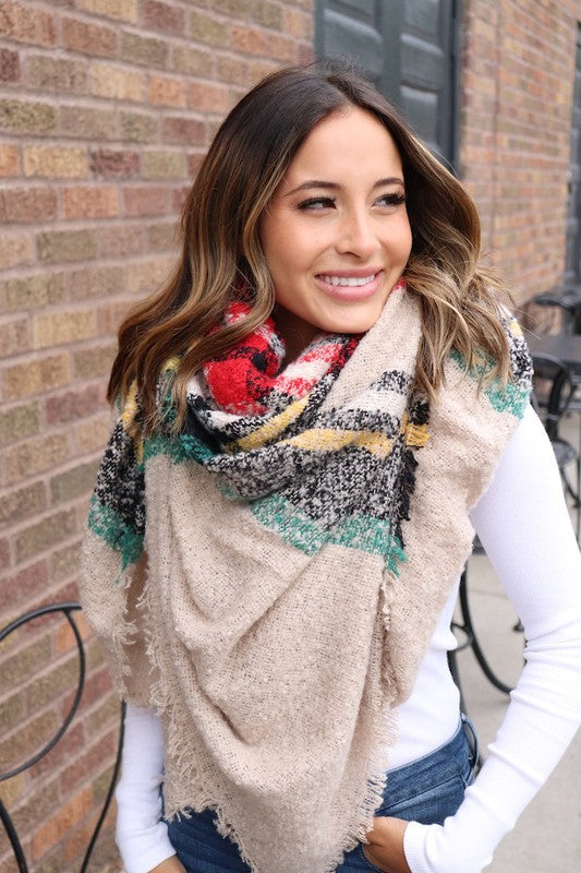 "The Cameron" Blanket Scarf-30002