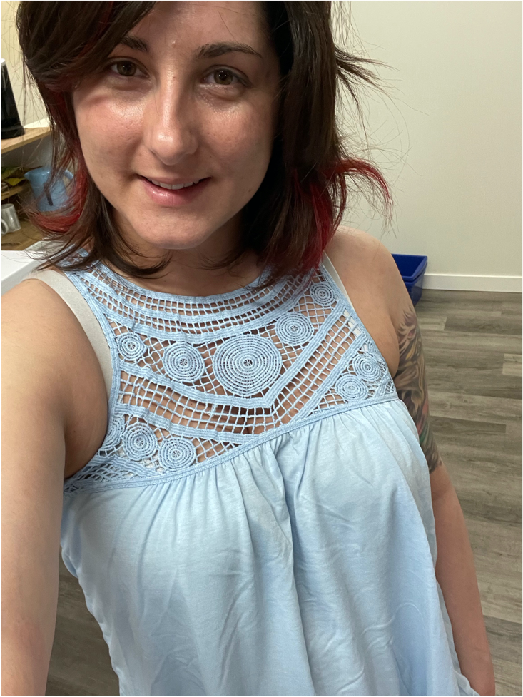 Sky Blue Crochet Lace Tank Top - 20027