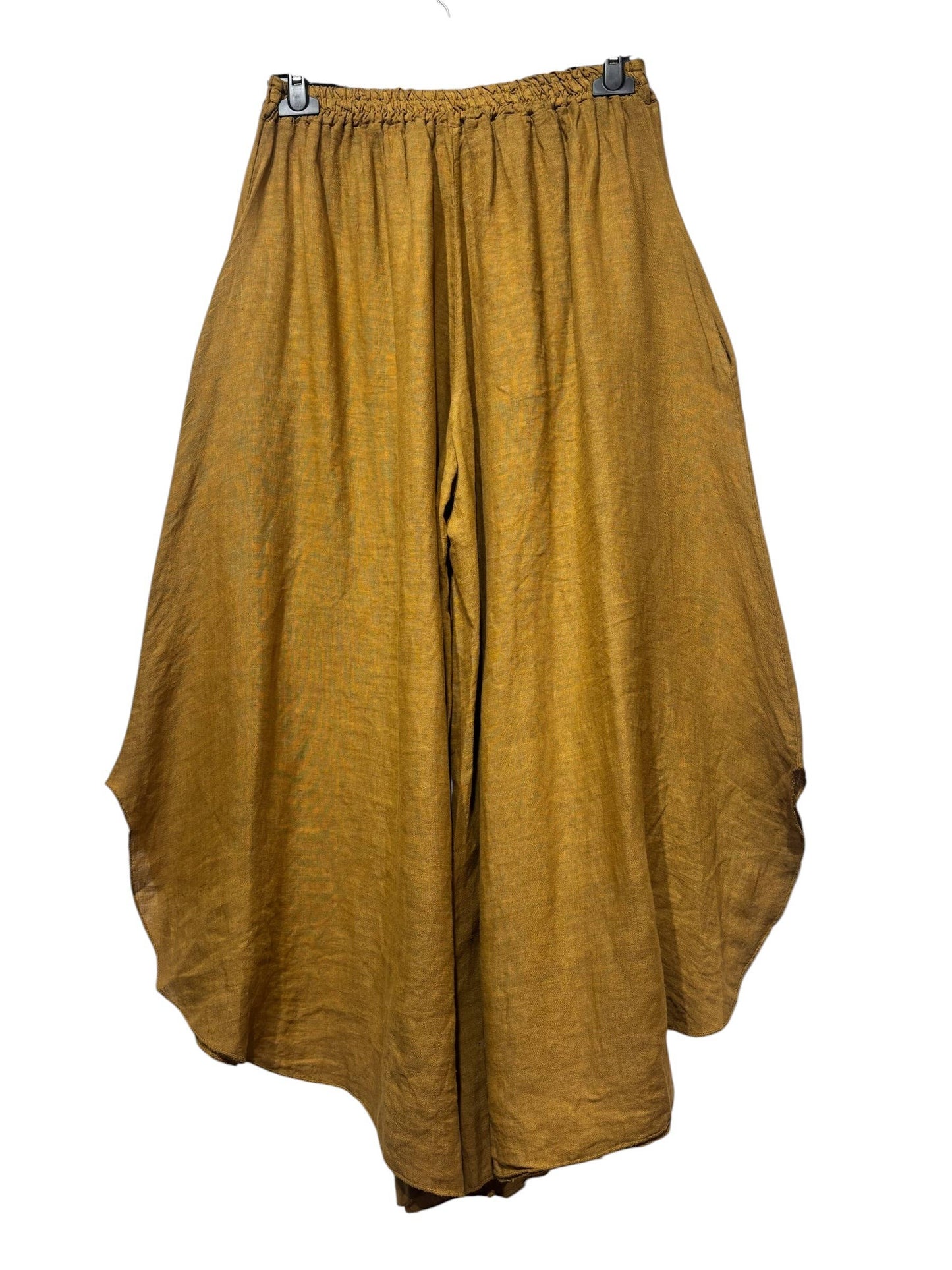 Linen Culottes with Pockets - 21002