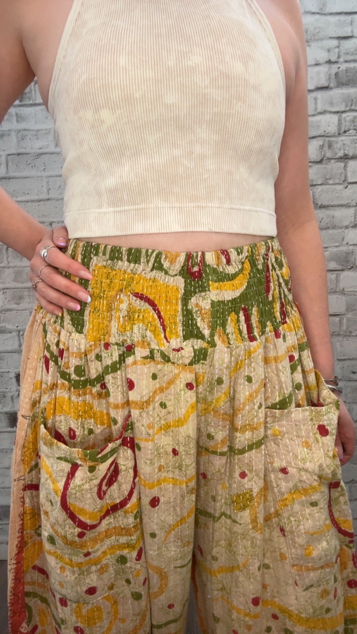 Pereo Kantha Joplin Jogger - 70027