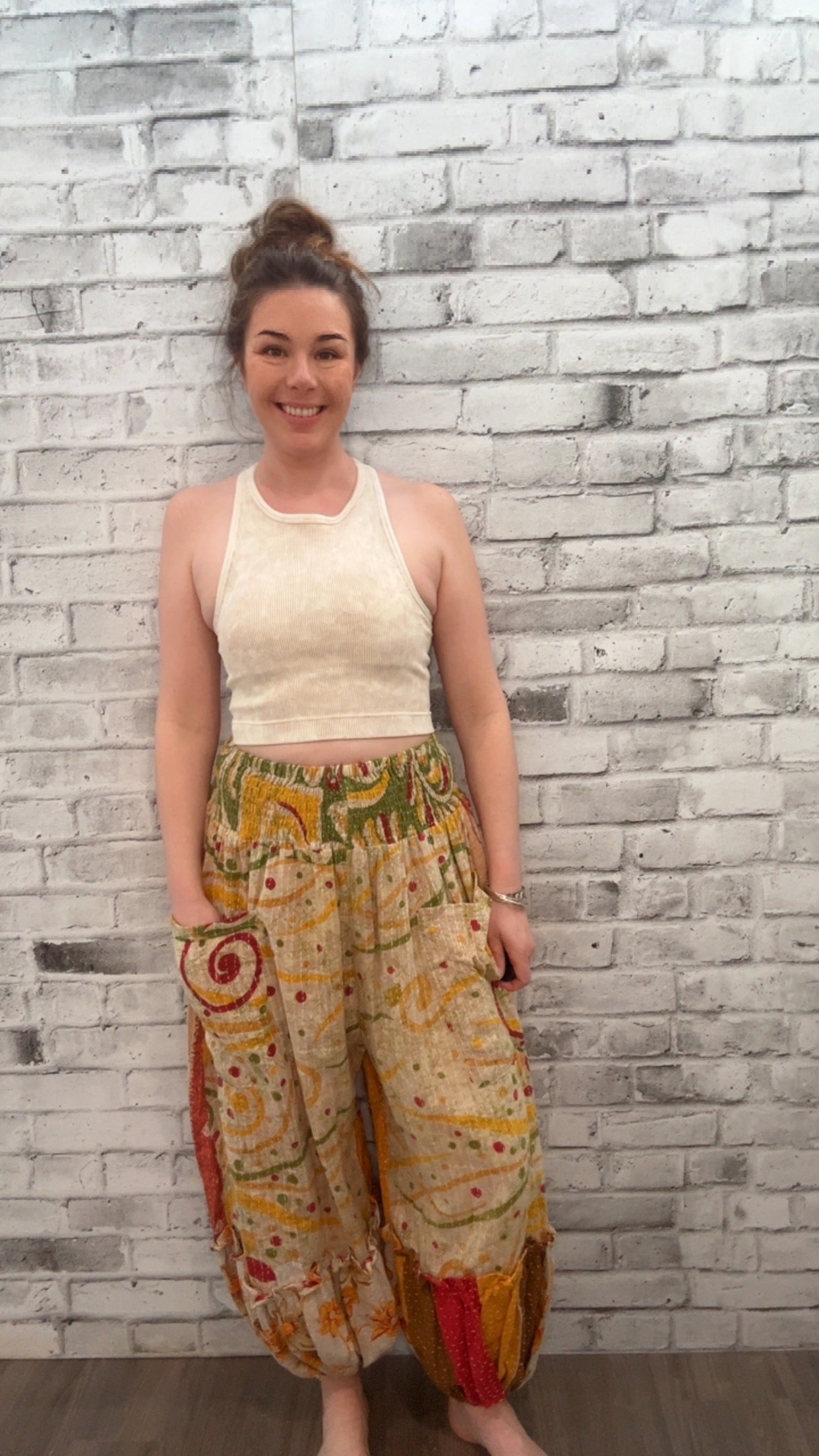 Pereo Kantha Joplin Jogger - 70027