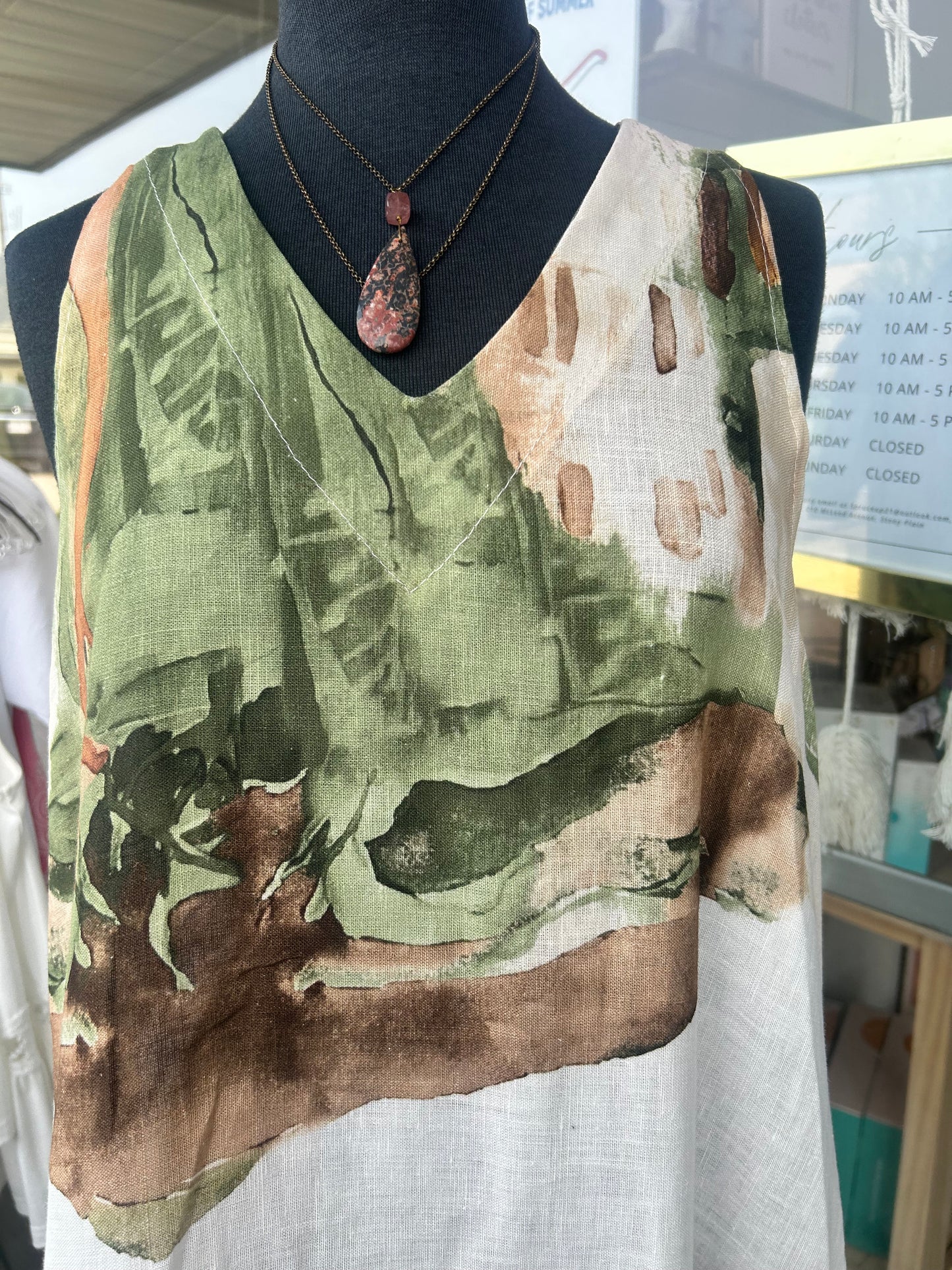 Vila Linen Dress - 21014