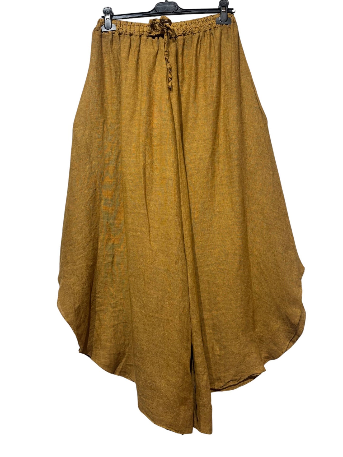 Linen Culottes with Pockets - 21002