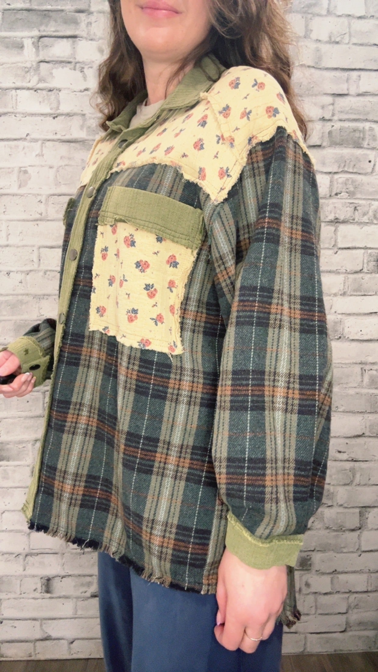 Vintage Oversized Button up - 60003