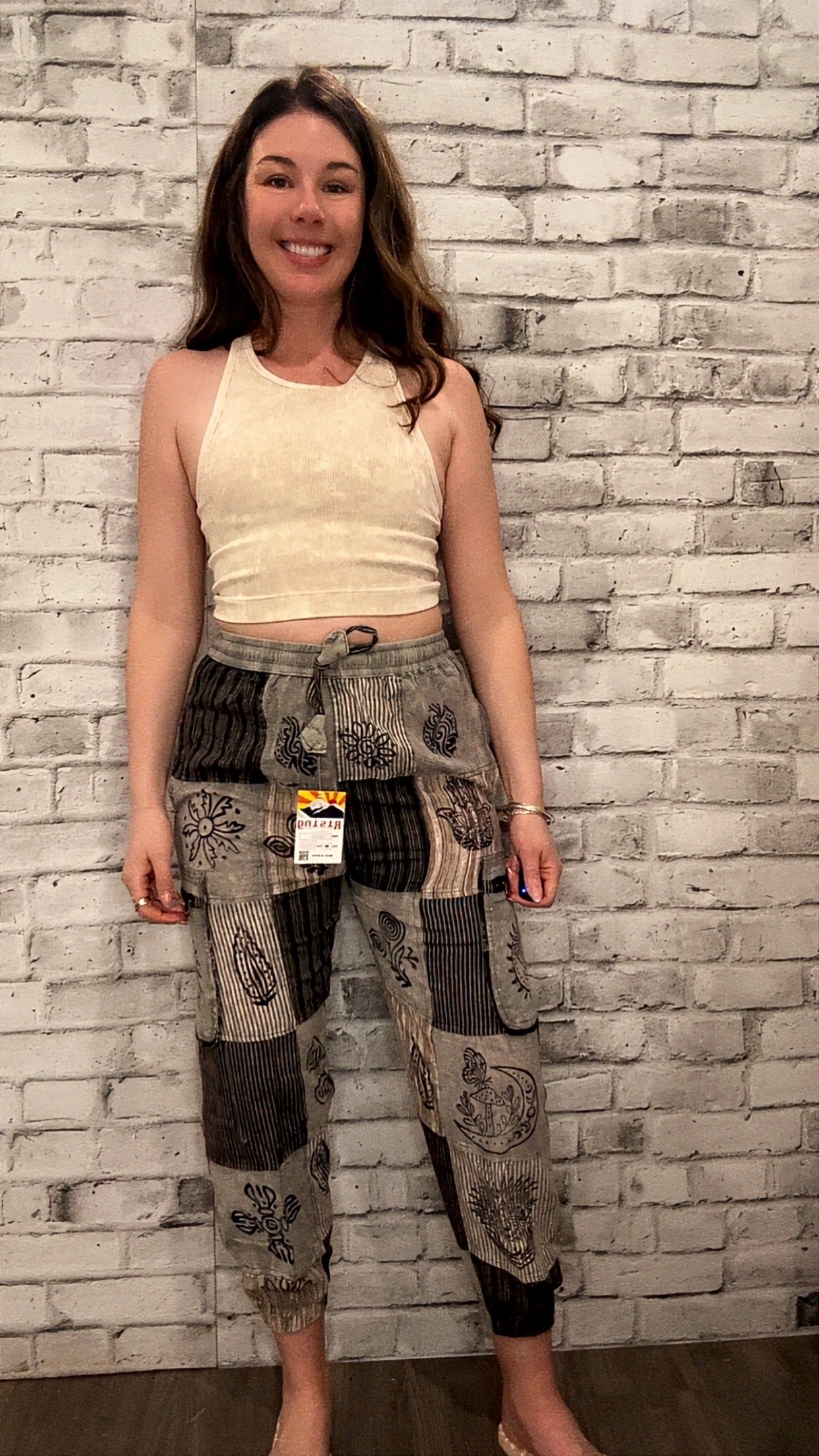 Cotton Print Yoga Pant - 60014