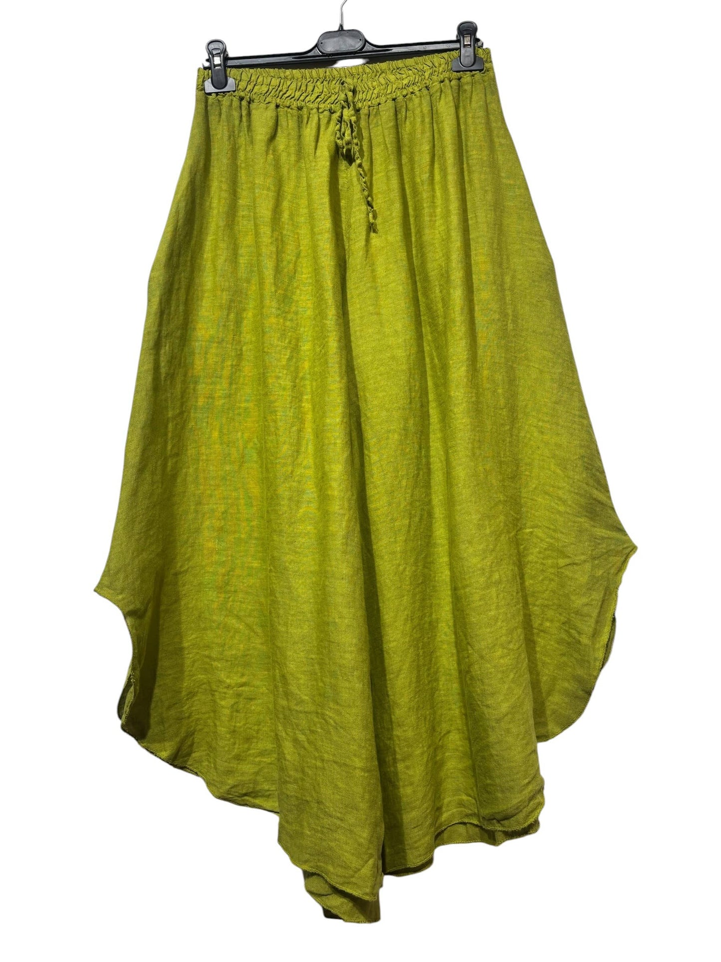 Linen Culottes with Pockets - 21002
