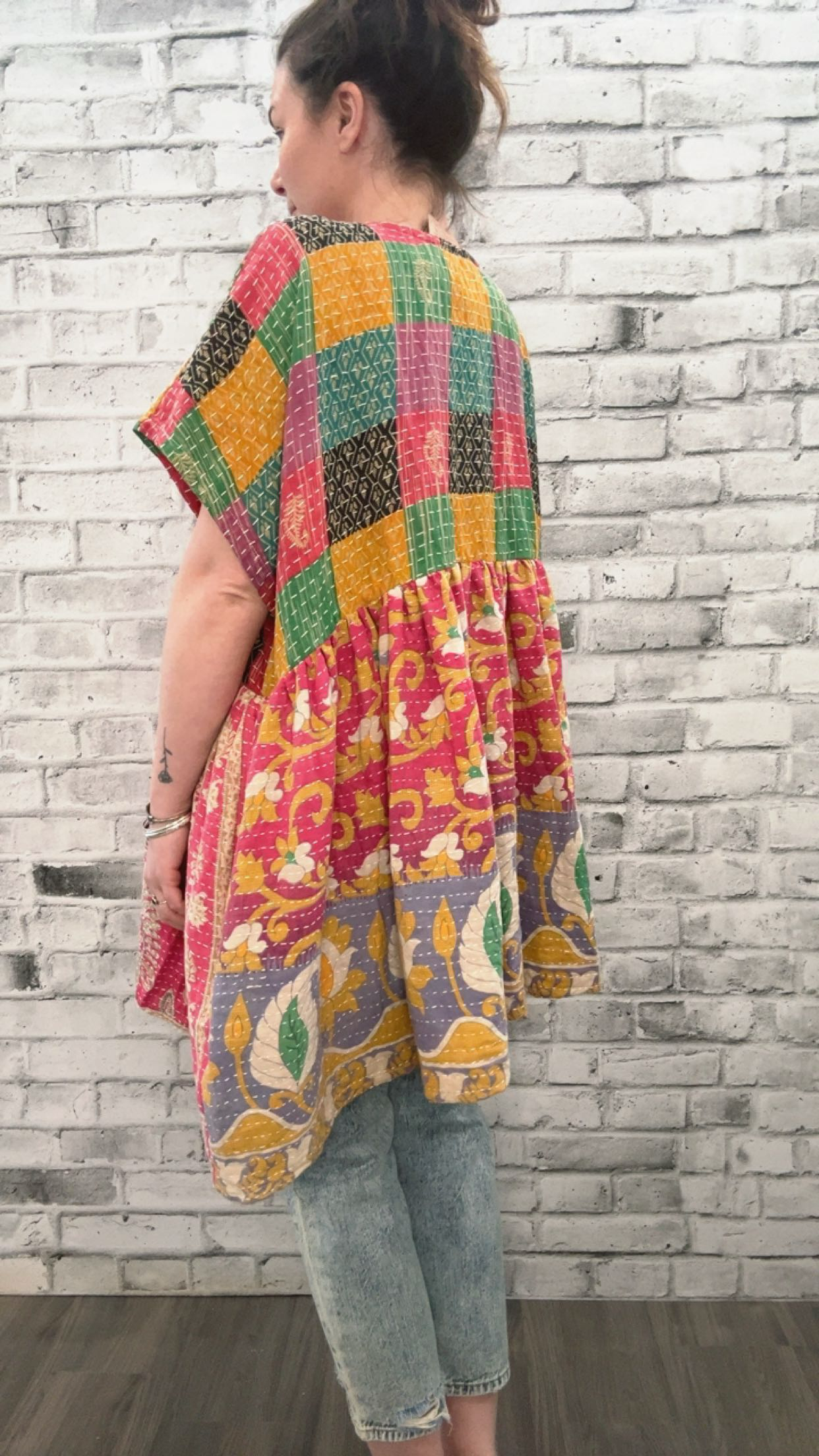 Pareo Kantha Daydreamer Button up Mini - 70031