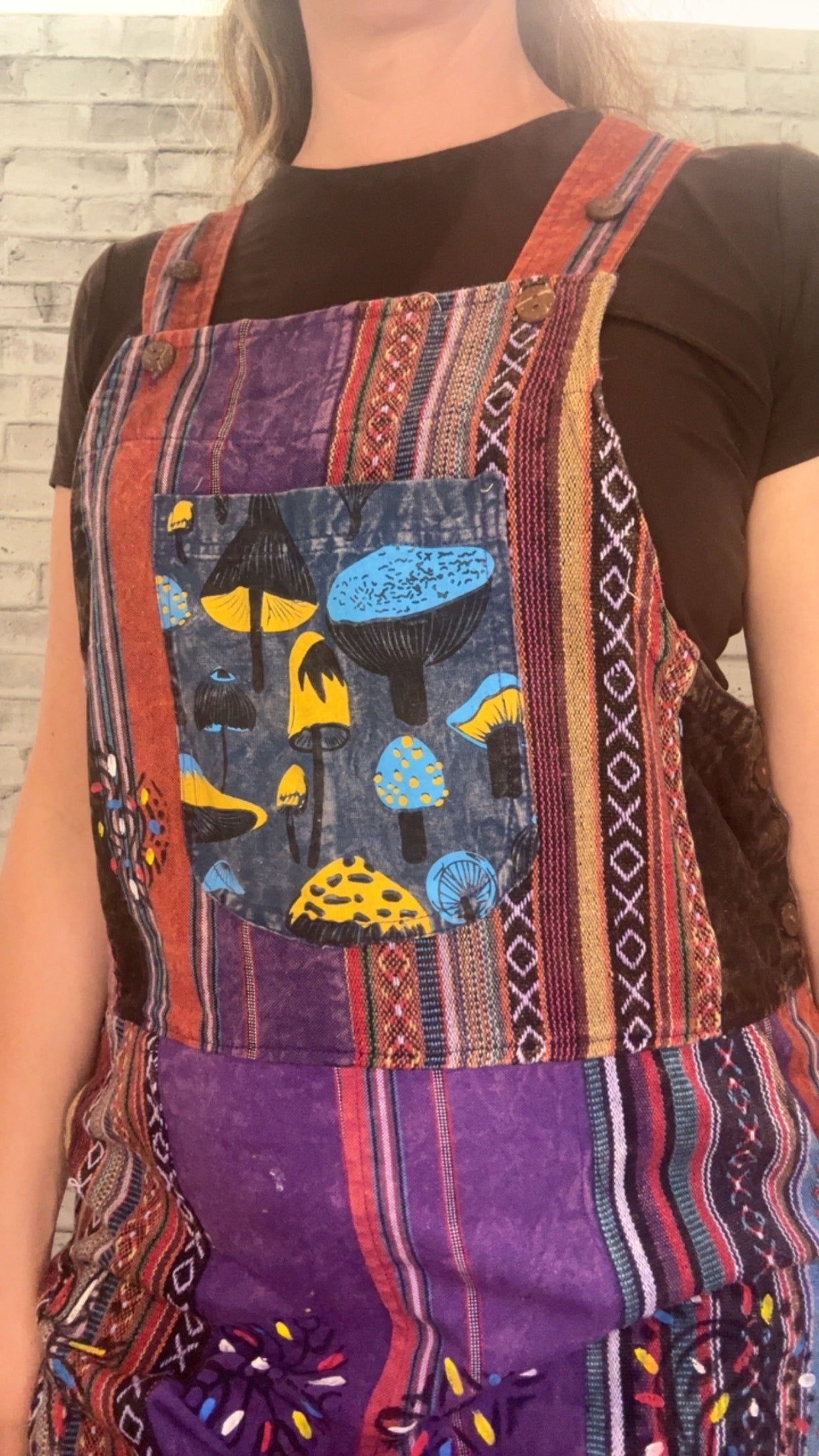 Cotton Hand Brush  Bohemian Overall - 21008