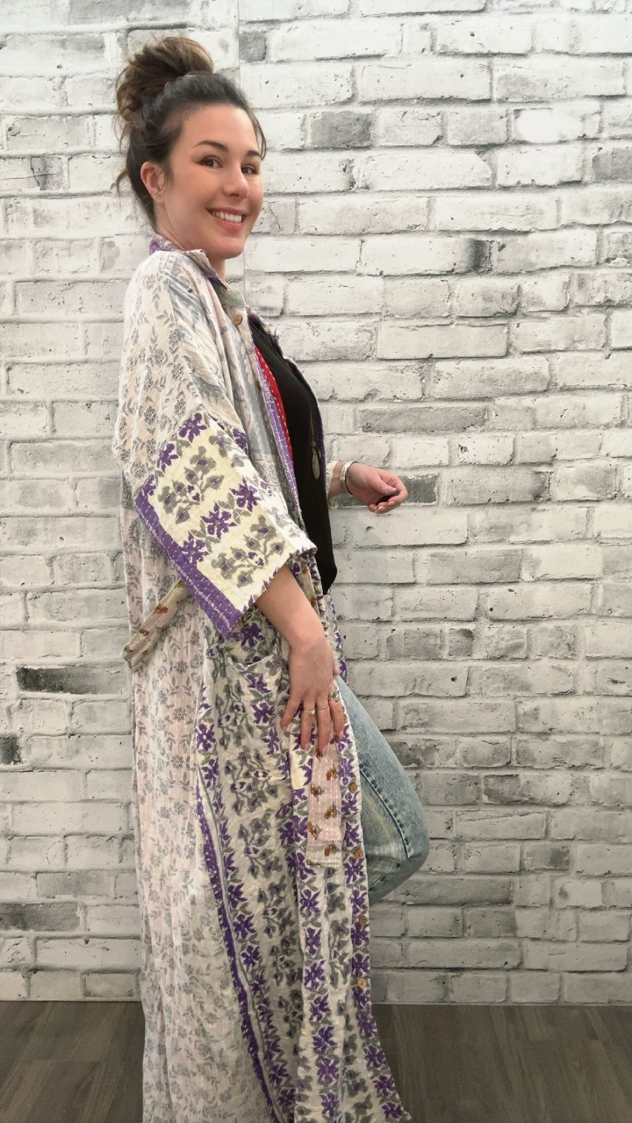 Pareo Kantha Gravity Duster - 70032