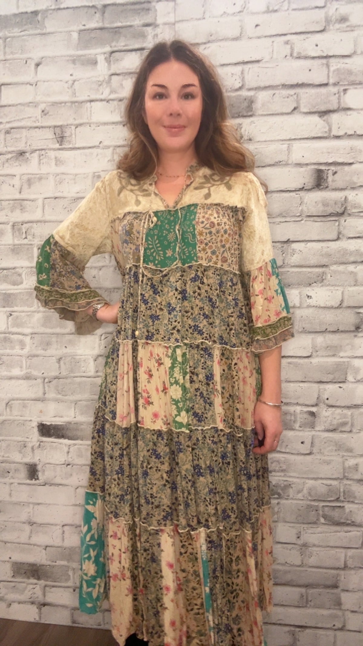 Long Jhabla Dress - 80096