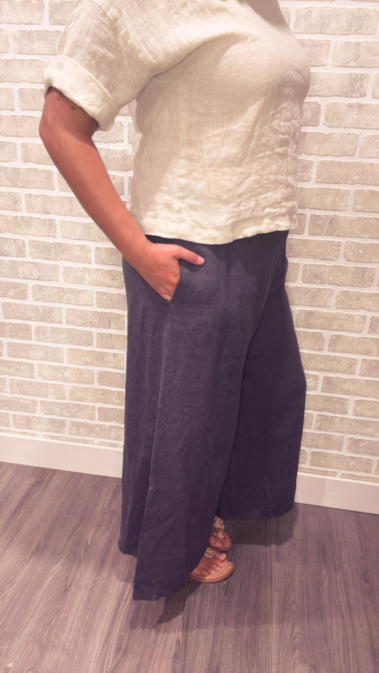 Womens Linen Trouser - 50059