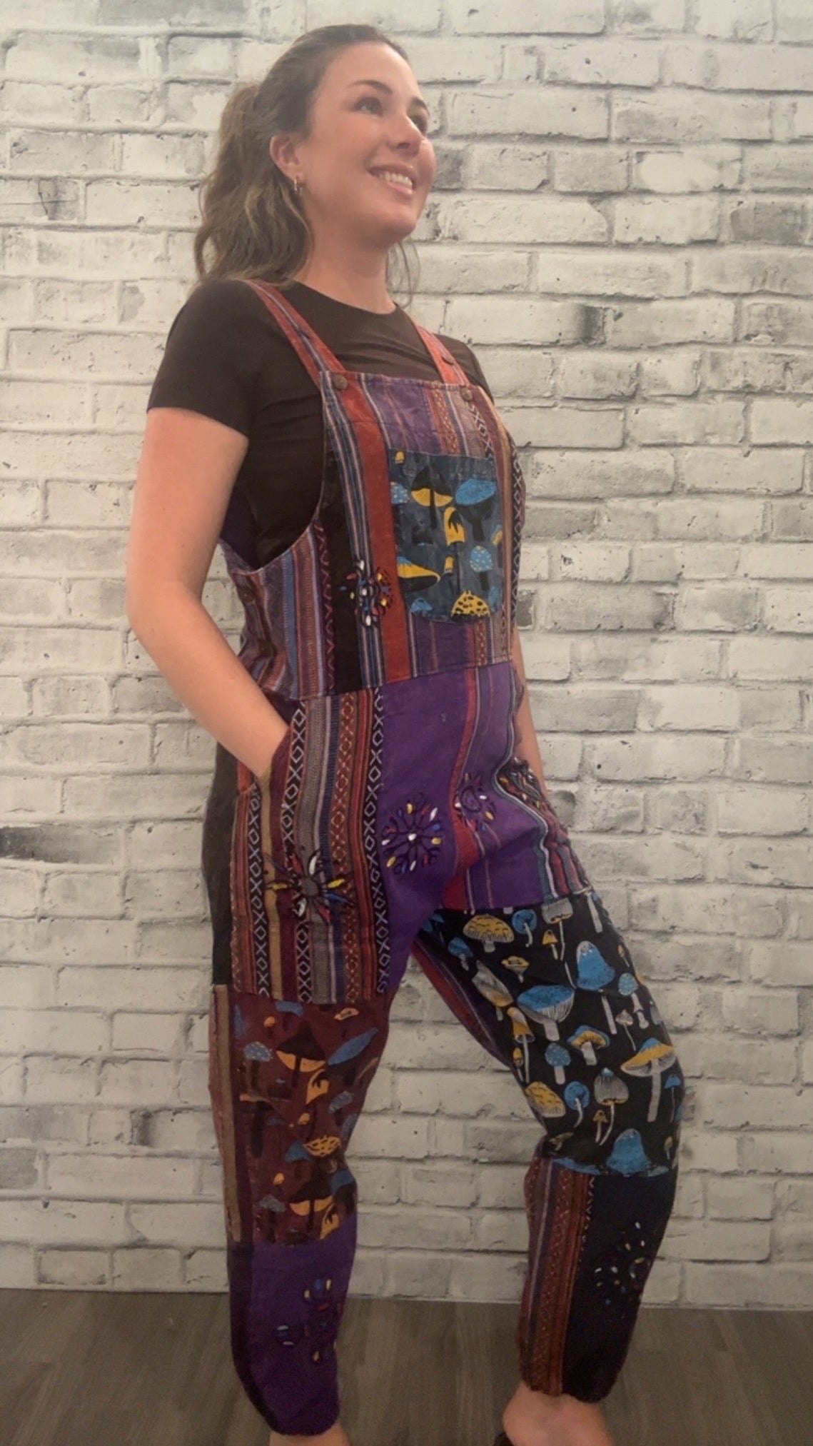 Cotton Hand Brush  Bohemian Overall - 21008