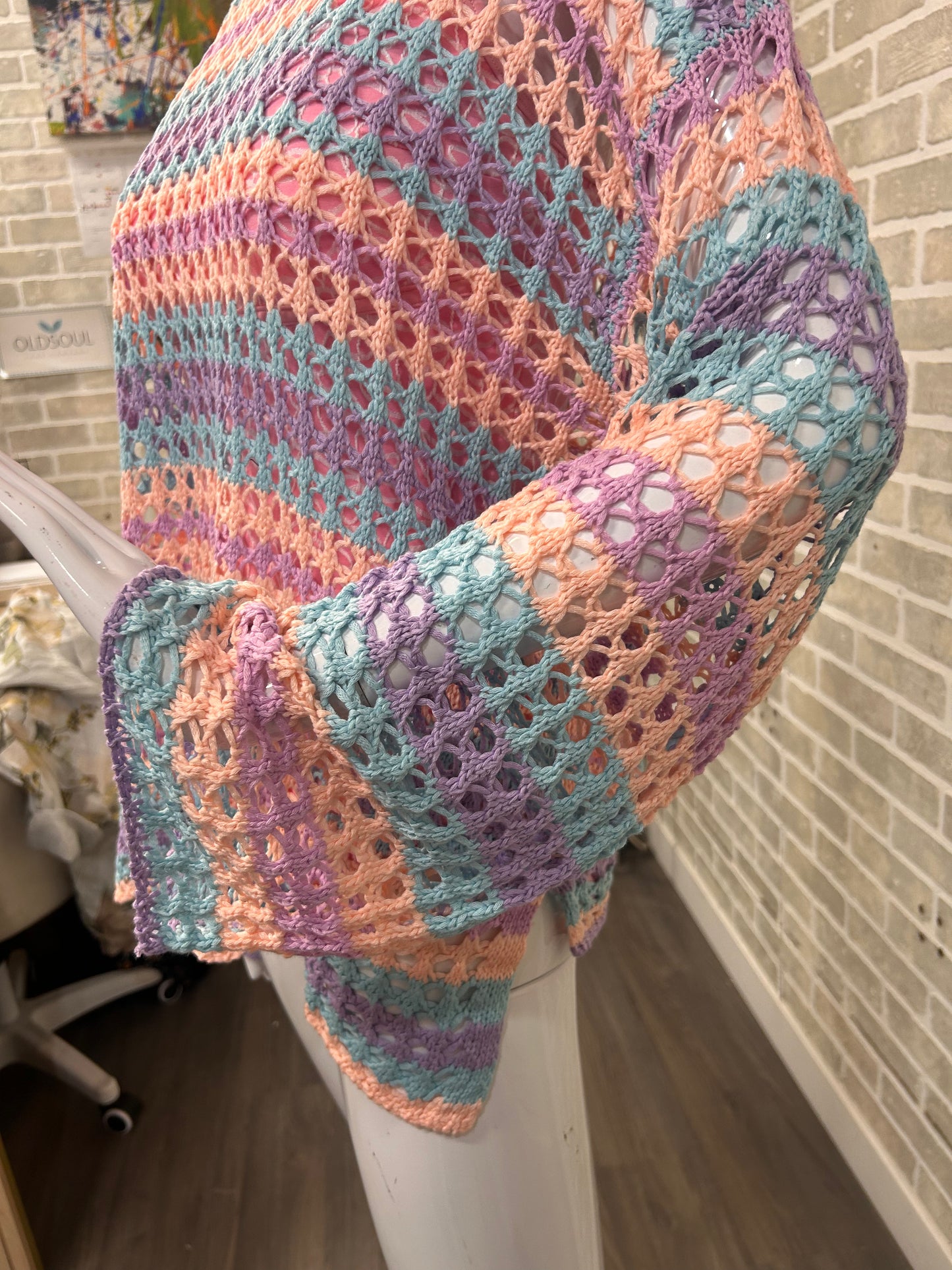 Knit Sweater Bathing Suit Cover - 60070