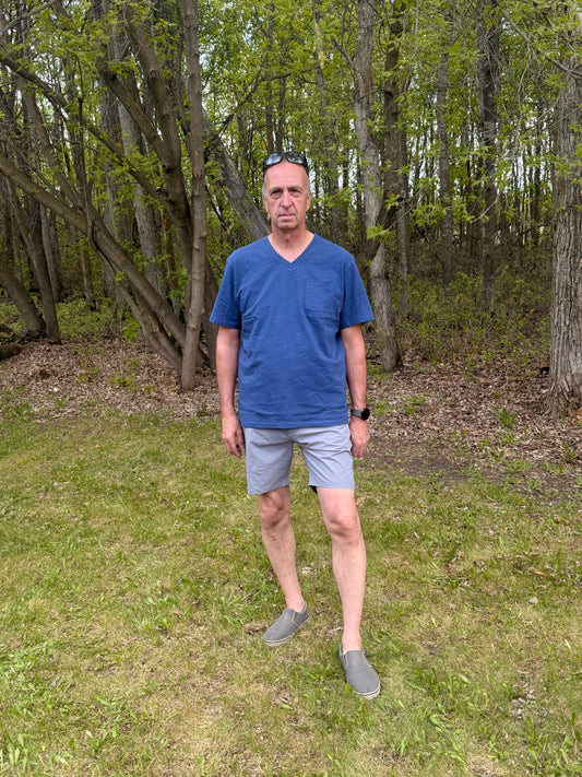 Pocket V-Neck Shirt BJD - 50004