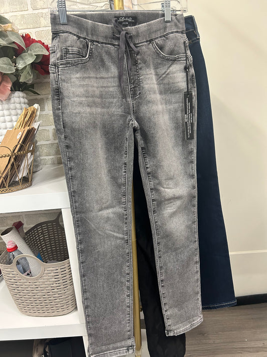 Grey jean jegging - 11016