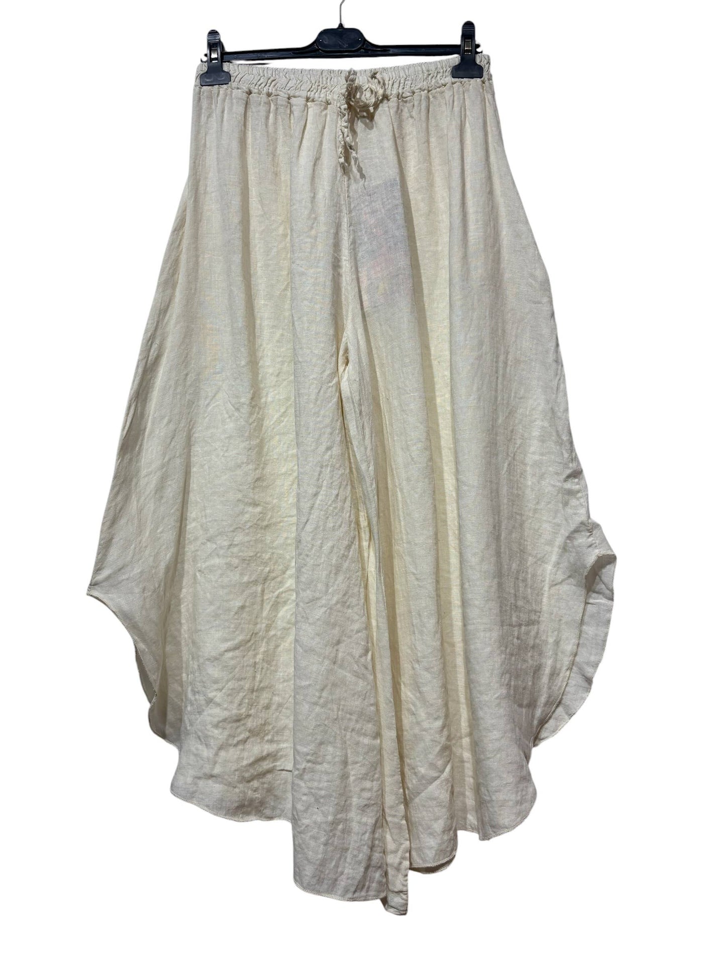 Linen Culottes with Pockets - 21002