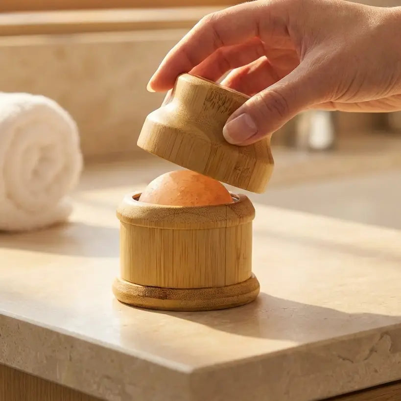 Himalayan Bamboo Salt Massager Ball