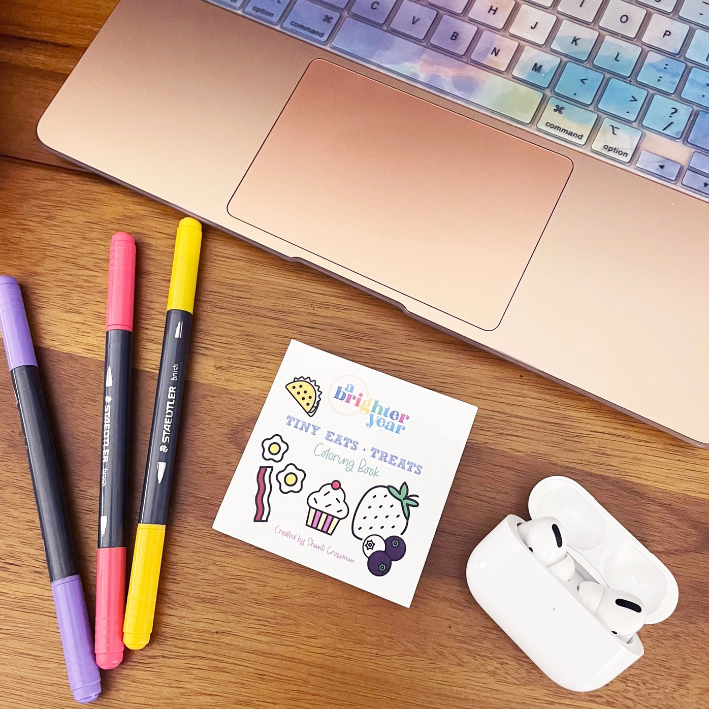 Tiny Eats Treats - Mini Colouring Book