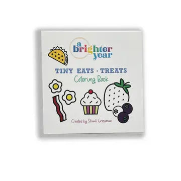Tiny Eats Treats - Mini Colouring Book