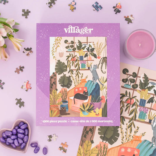 Balcony Cats Puzzle 1000pc - 50201