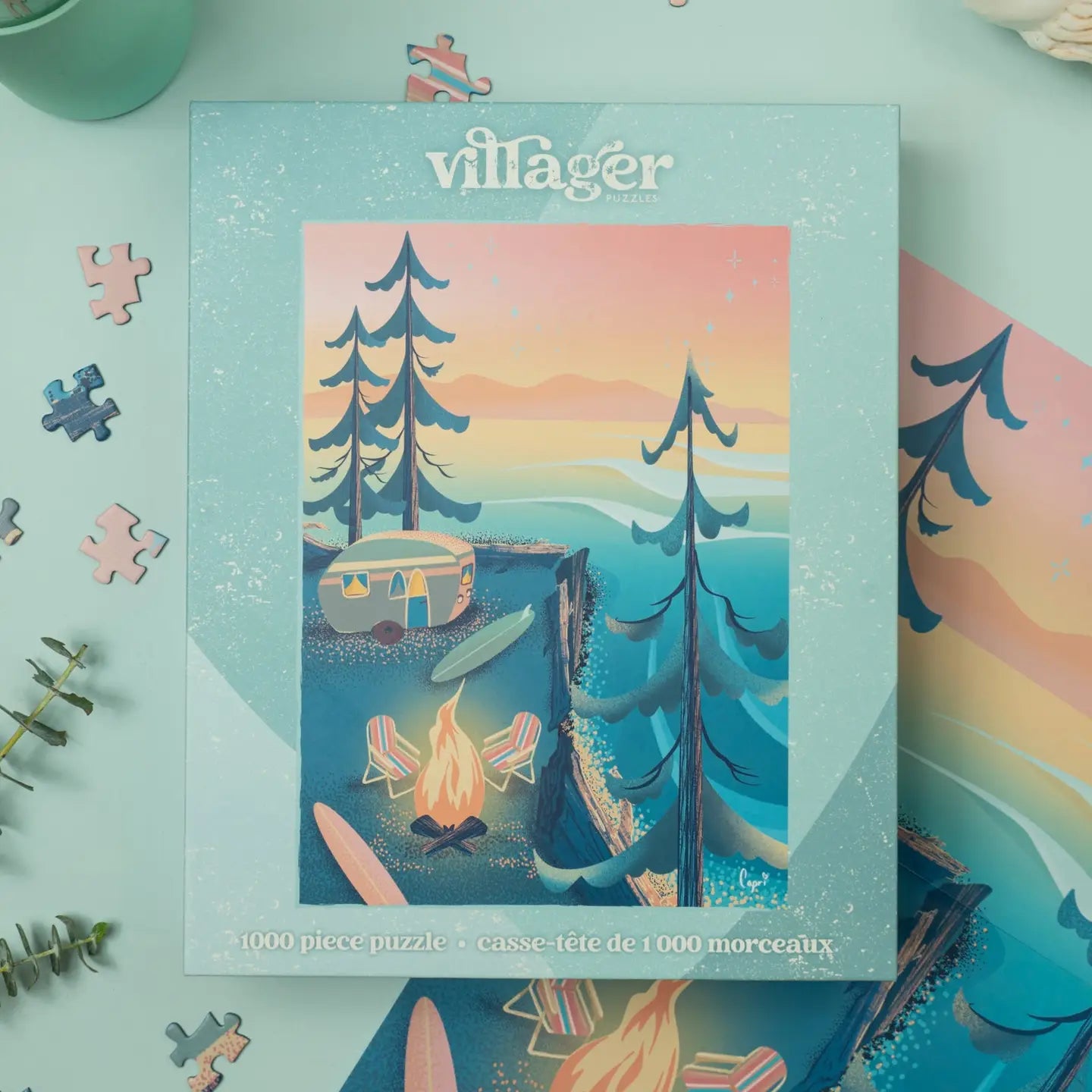 Coastal Camping Puzzle -1000 pc - 50204