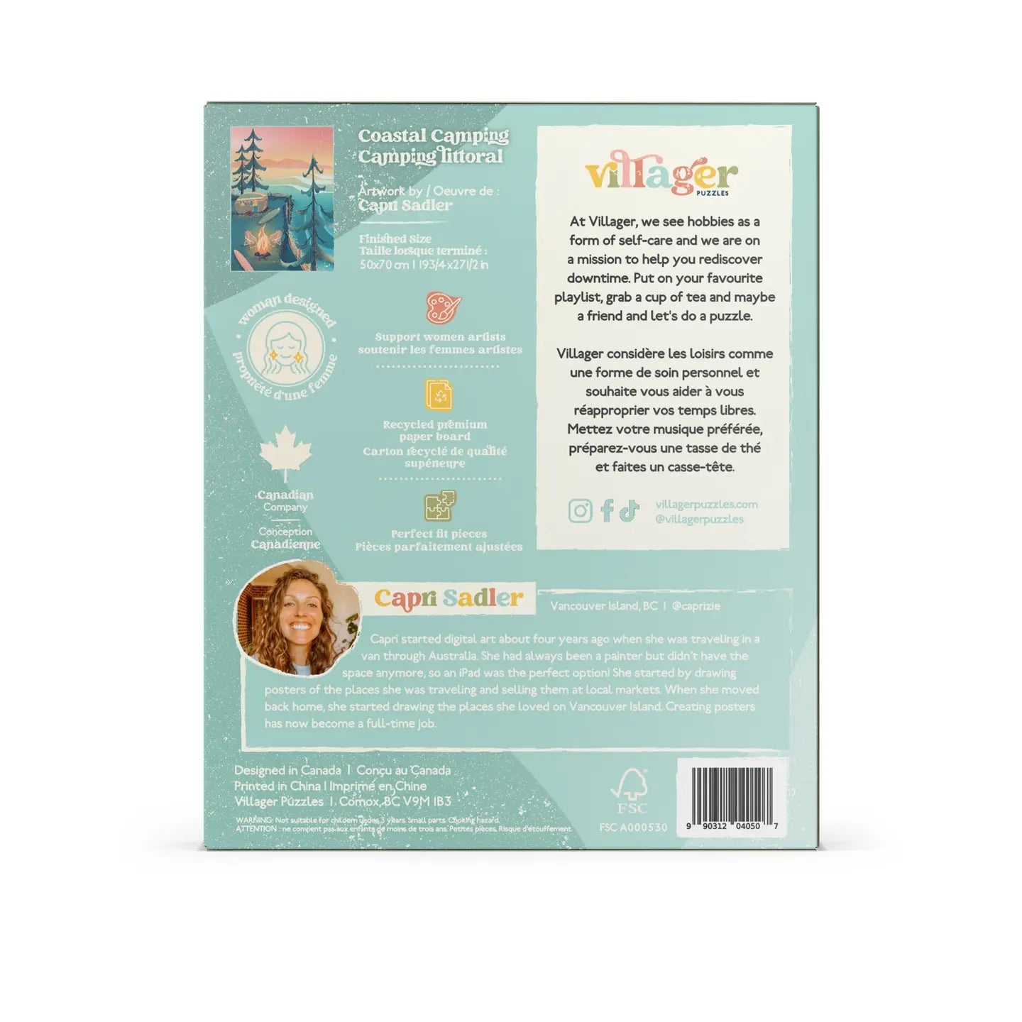 Coastal Camping Puzzle -1000 pc - 50204