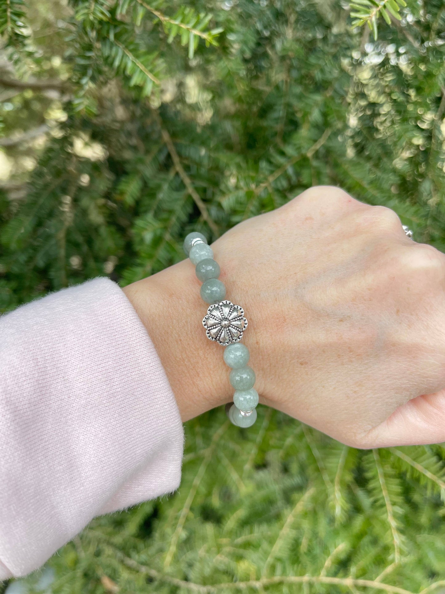 Diffuser Bracelet, Boho Beaded Stretch Bracelet