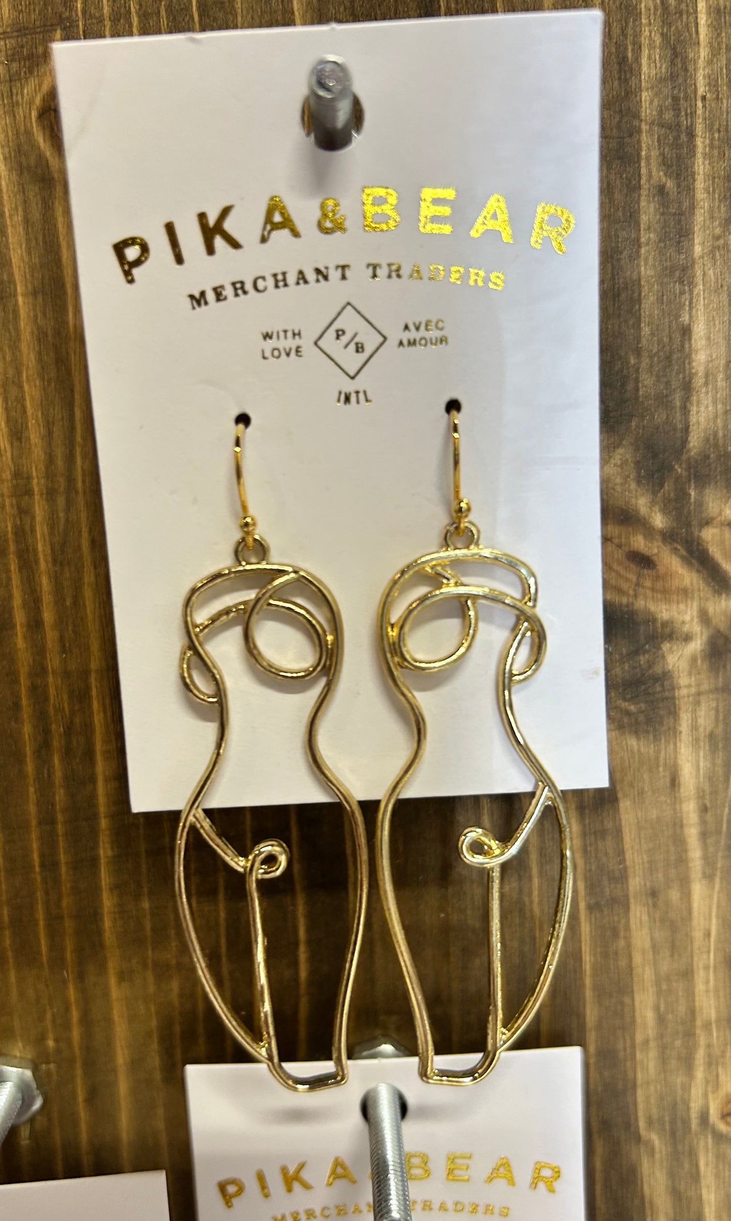 Pika and Bear earings