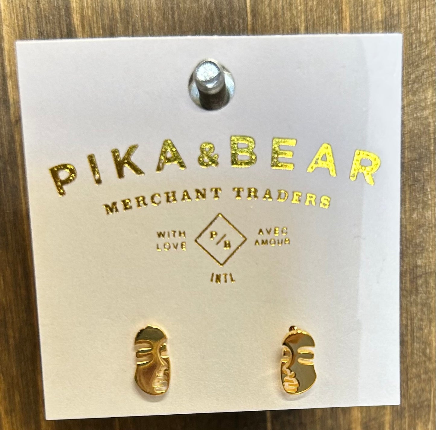 Pika and Bear earings