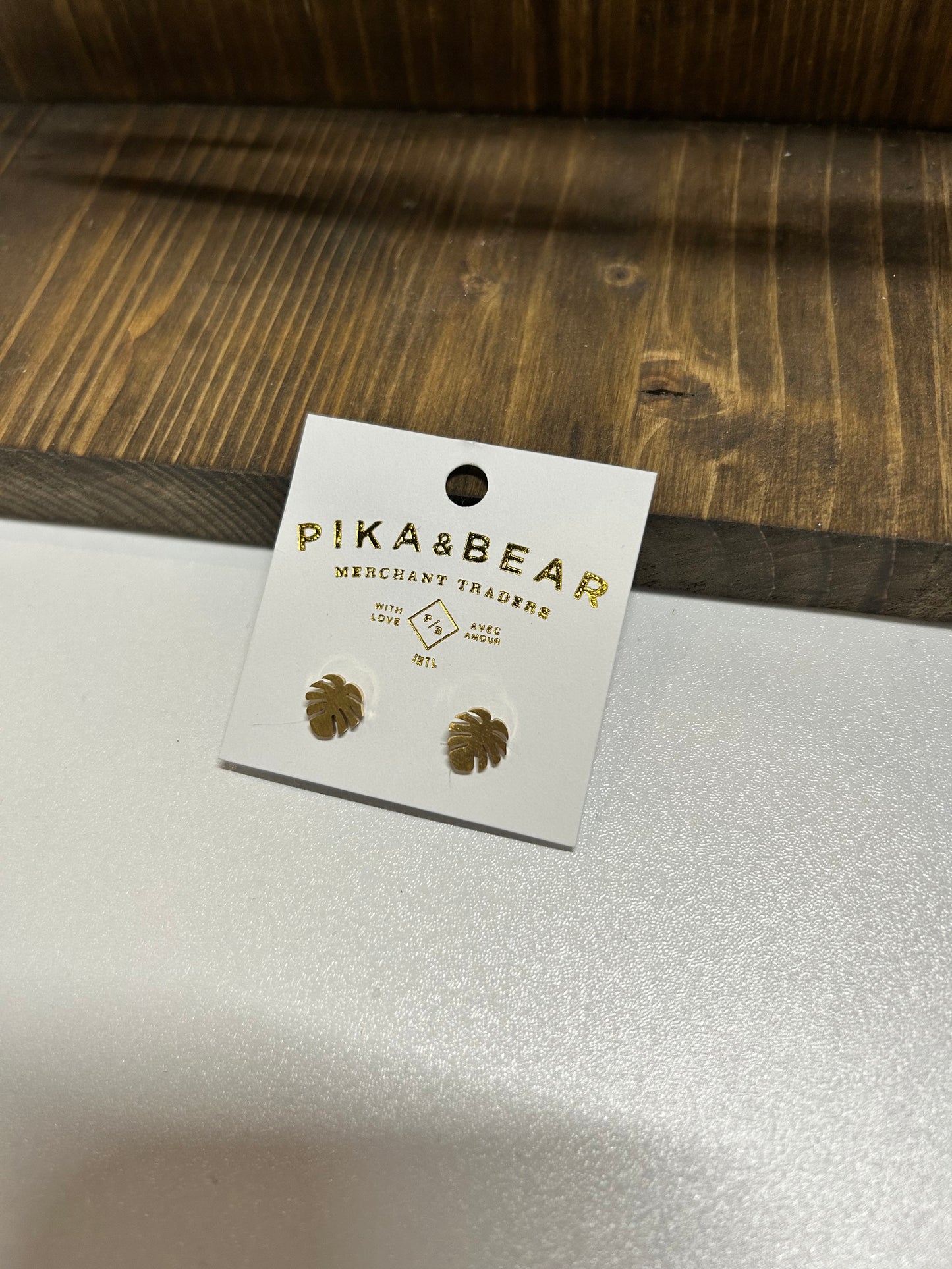 Pika and Bear earings