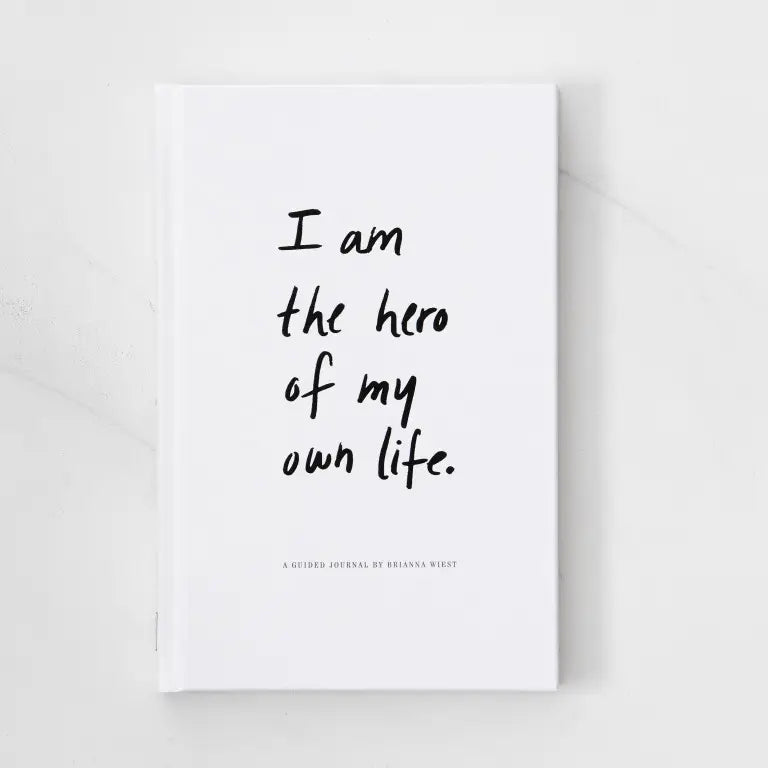 I Am The Hero Of My Own Life - Guided Journal