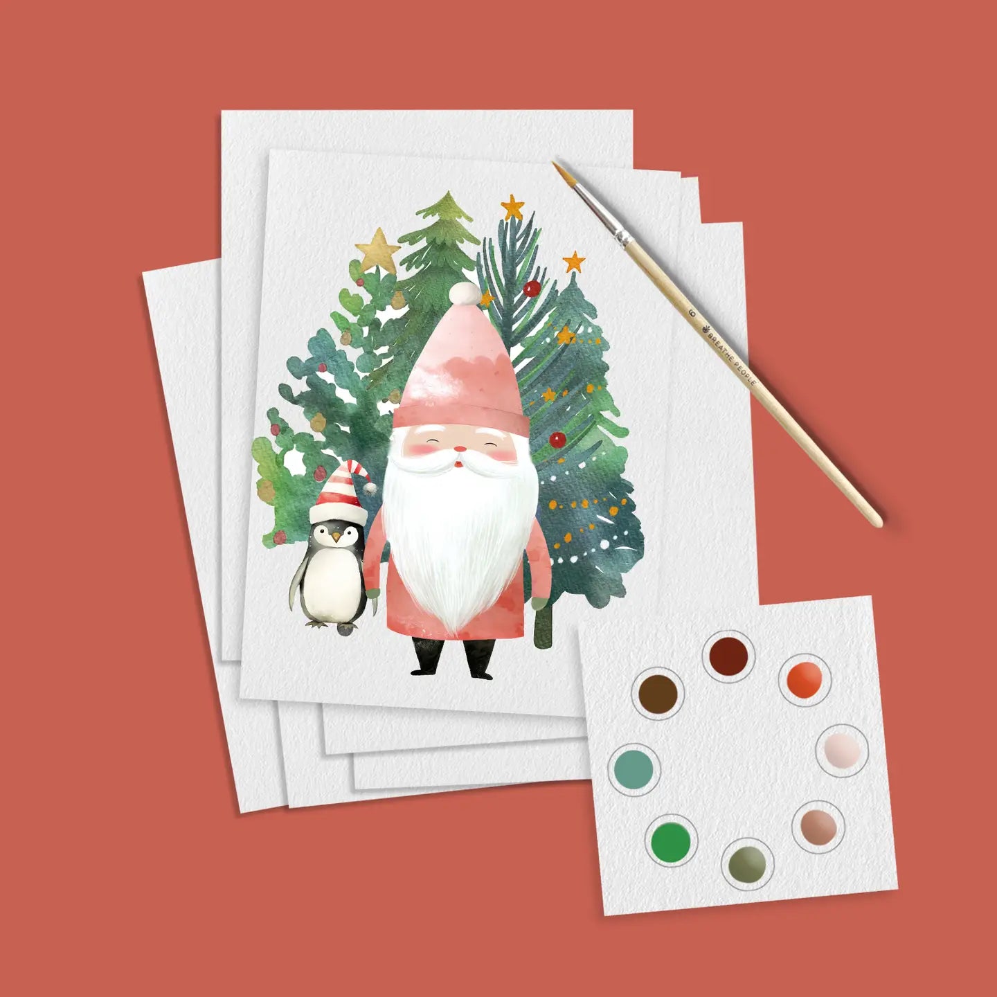Watercolor Postcard Prints - Holiday Greetings