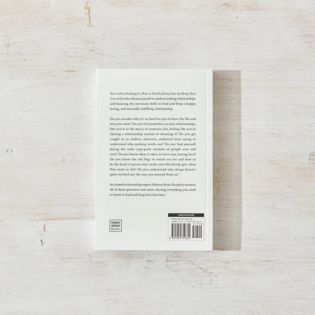 You're Overthinking It - Book