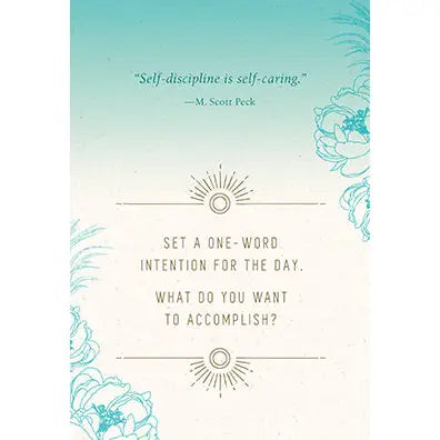 Self-Care Inspirational Card Deck and Guidebook