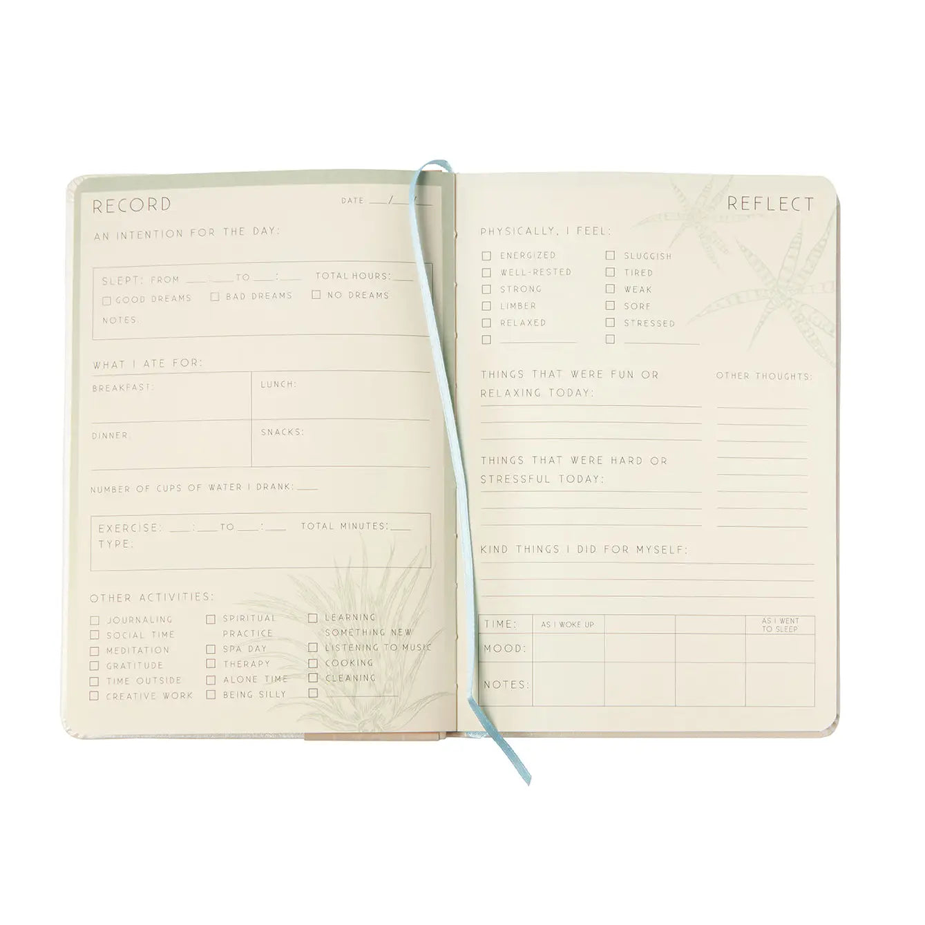 Self-Care A Day and Night Reflection Journal
