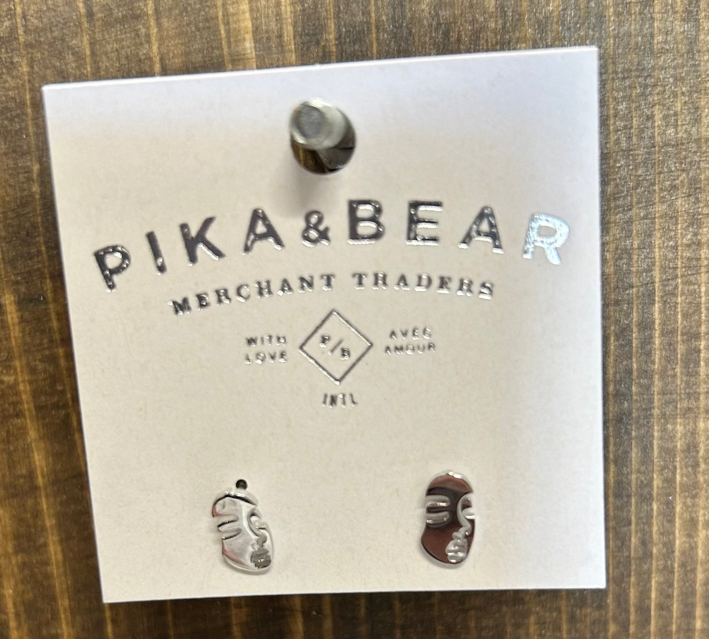 Pika and Bear earings