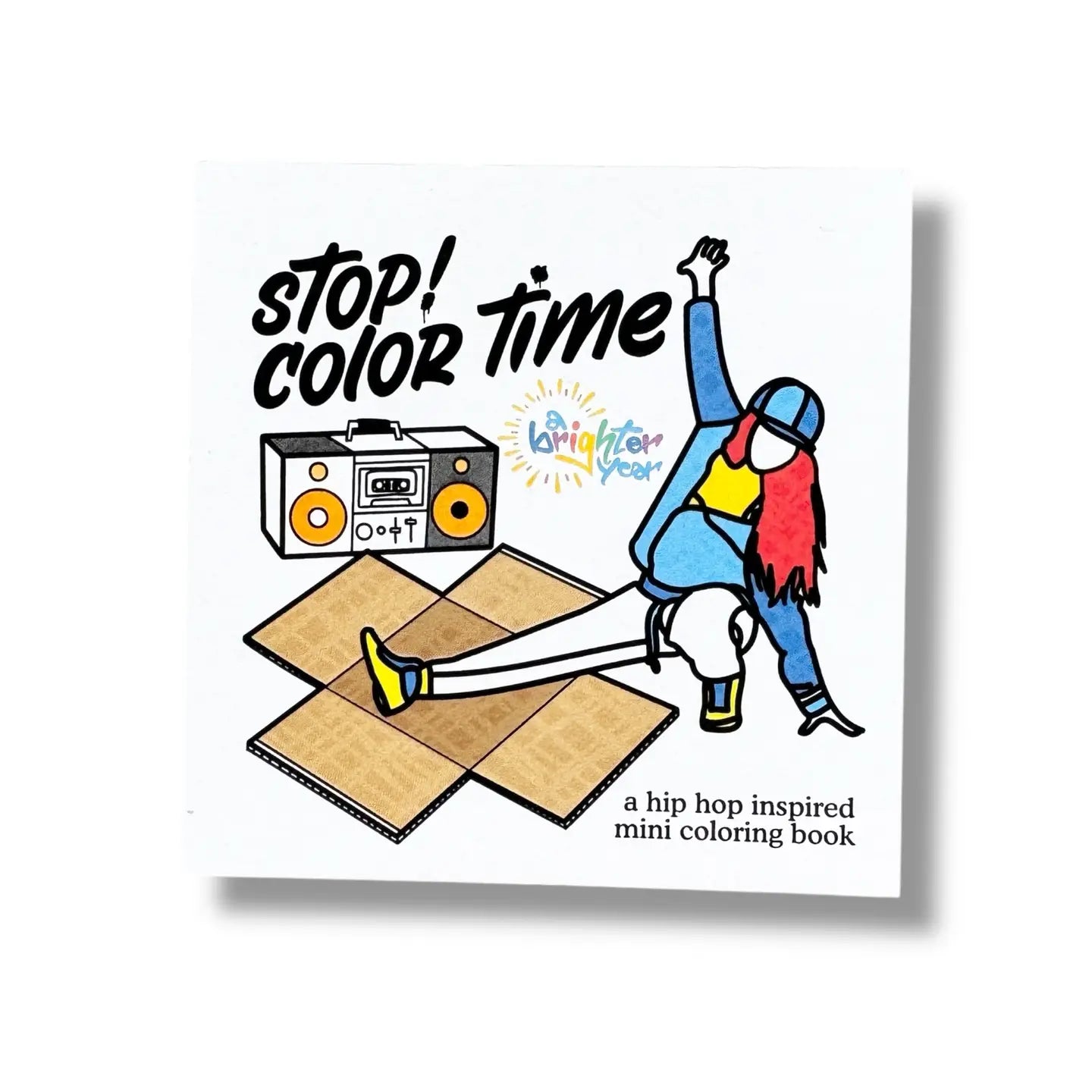 Stop! Color Time - Mini Coloring Book