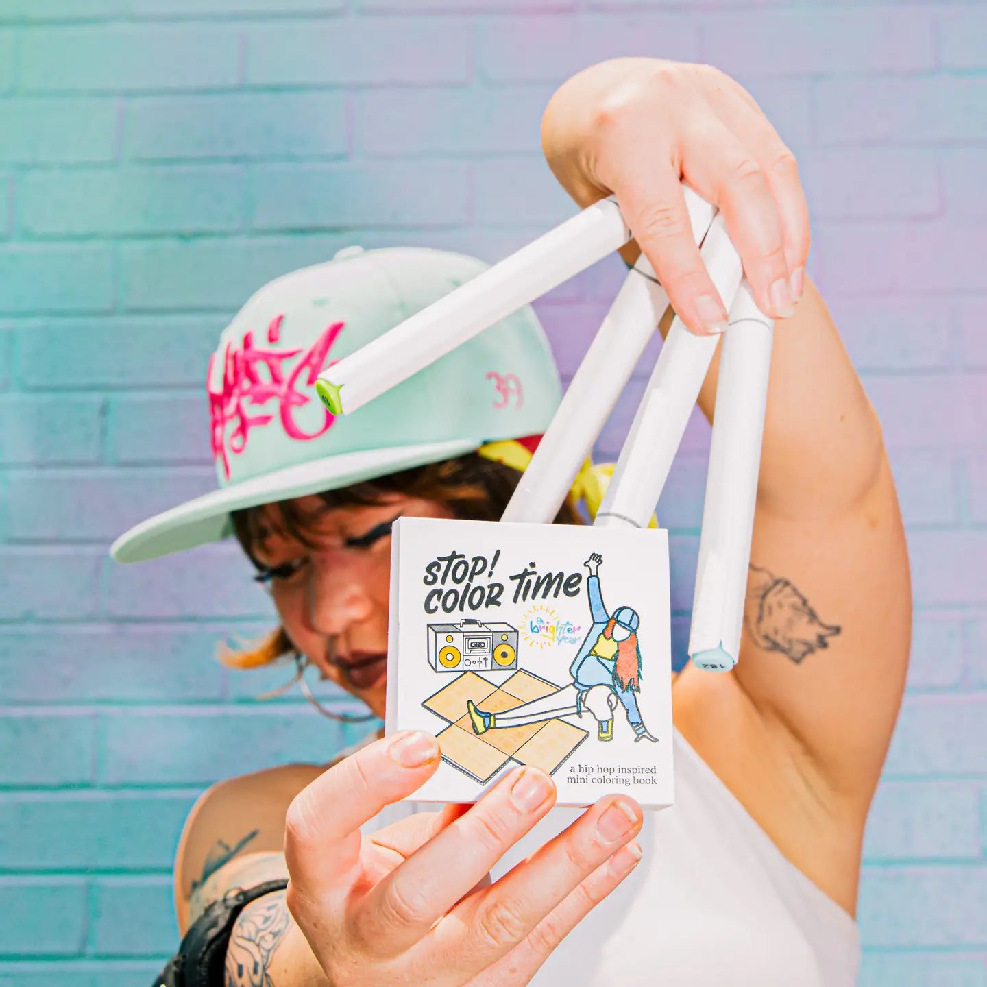 Stop! Color Time - Mini Coloring Book