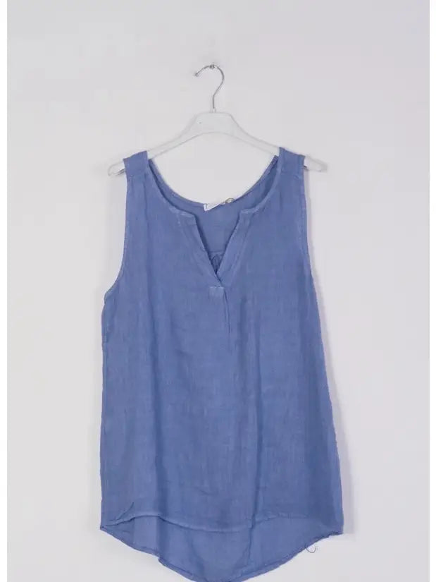 Linen Tank Top - 50077