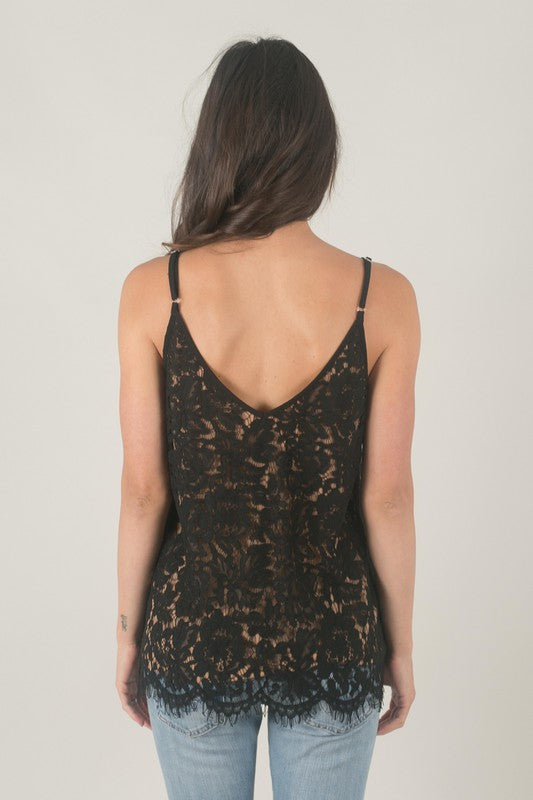 "The Aubrey" Lace Tank Top