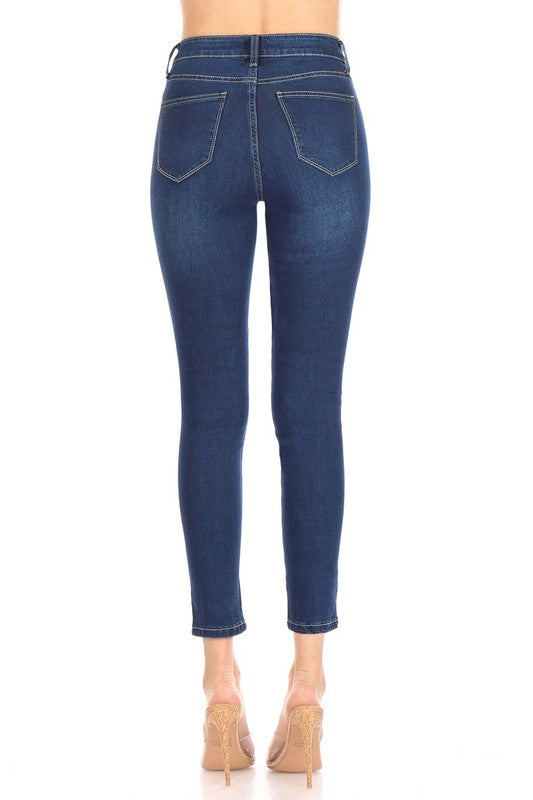 Cropped Skinny Jeans-H212D