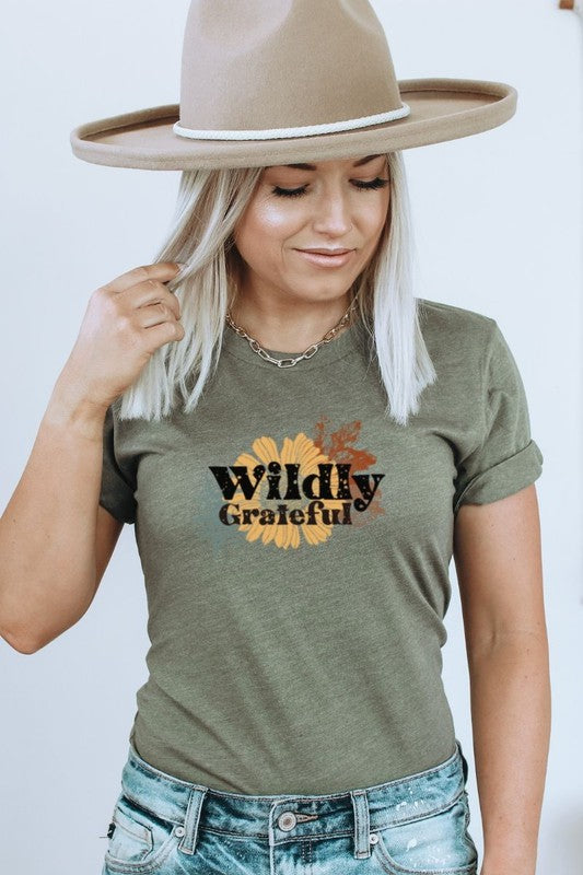 Wildly Grateful Fall Tee