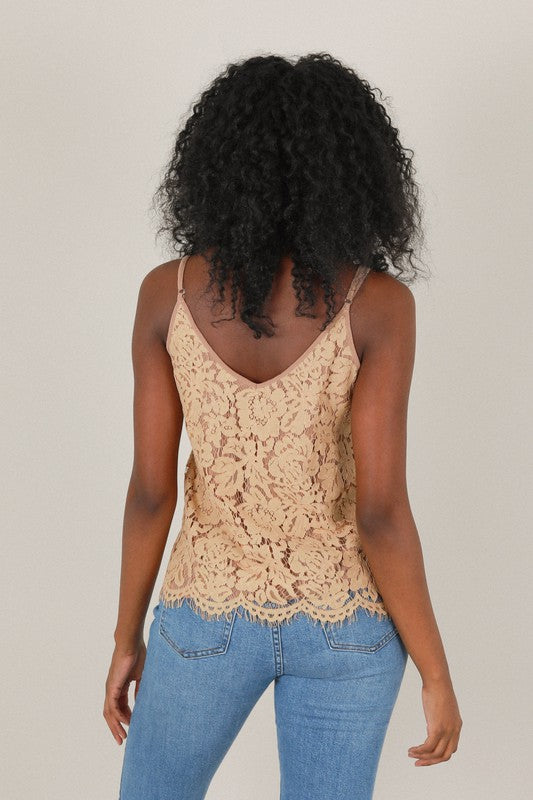 "The Aubrey" Lace Tank Top