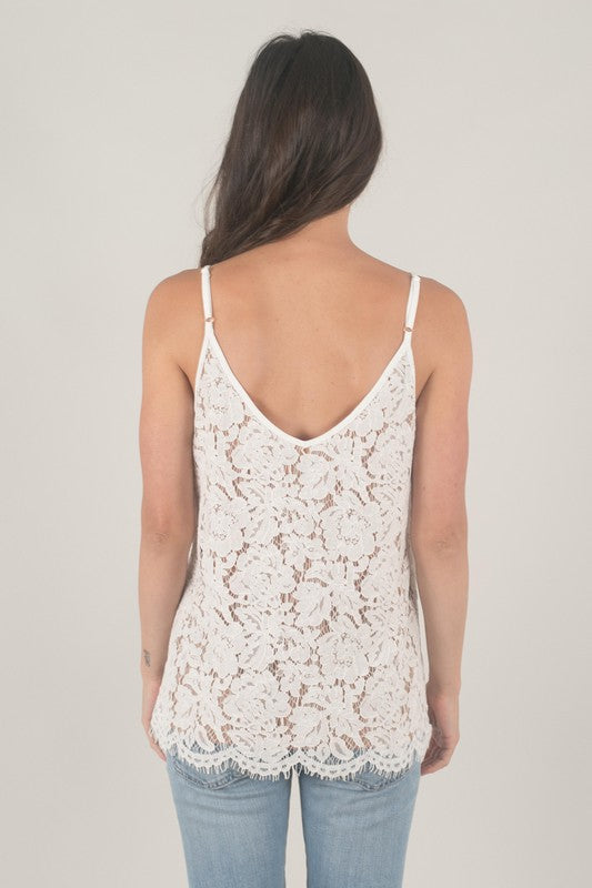 "The Aubrey" Lace Tank Top